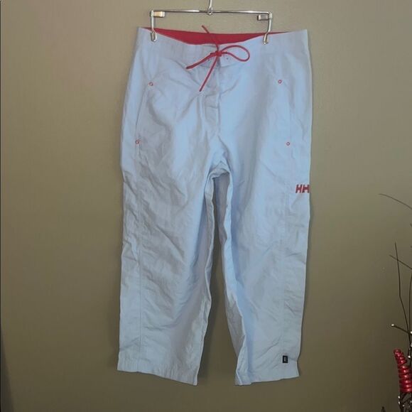 VINTAGE WOMENS MEDIUM HELLY HANSEN CAPRI TECHNICAL PANTS - Picture 1 of 10